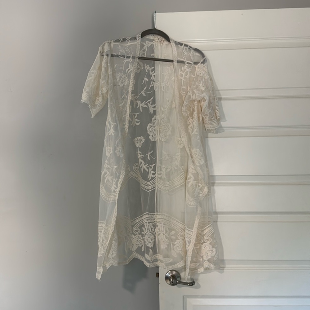Lace Kimono/ Cover Up